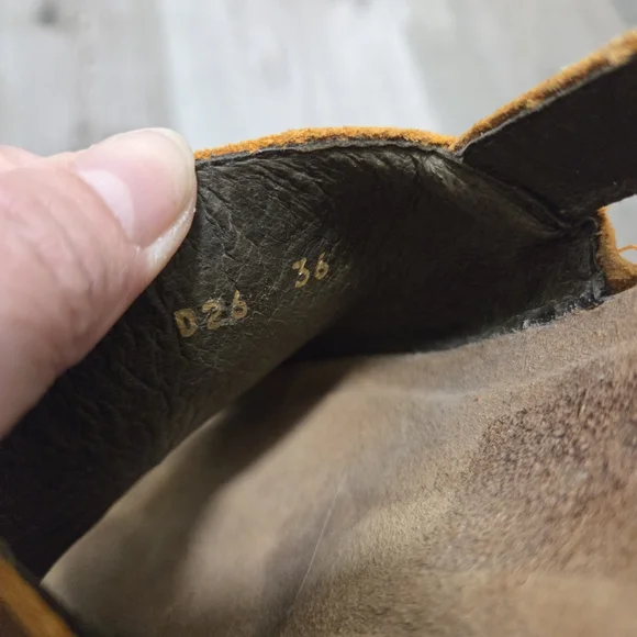 El Naturalista Mustard Leather Slingback Platform Comfort Sandals Boho - Picture 9 of 12